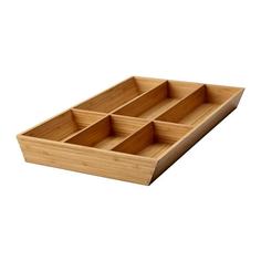 ВАРЬЕРА Лоток для столовых приборов, бамбук Ikea