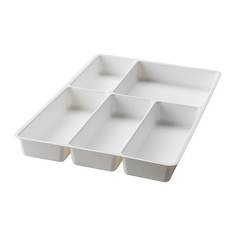 СТОДЬЯ Лоток для столовых приборов, белый Ikea