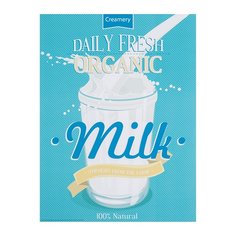 ЭДЕЛВИК Набор постеров,2шт, Organic milk, Bakery 2 Ikea