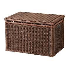 ГАББИГ Ящик для хранения, темно-коричневый Ikea