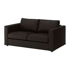ВИМЛЕ 2-местный диван, Фарста черный Ikea
