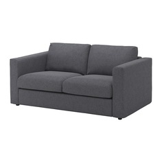 ВИМЛЕ 2-местный диван, Гуннаред классический серый Ikea