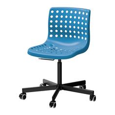 СКОЛБЕРГ / СПОРРЕН Рабочий стул, синий, черный Ikea