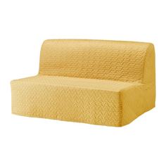 ЛИКСЕЛЕ Чехол на 2-местный диван-кровать, Валларум желтый Ikea