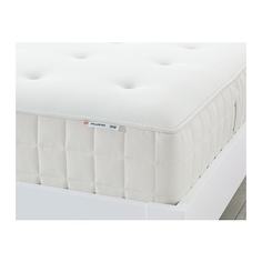 ХИЛЛЕСТАД Матрас с пружинами карманного типа, средней жесткости, белый Ikea