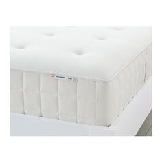 ХИЛЛЕСТАД Матрас с пружинами карманного типа, средней жесткости, белый Ikea