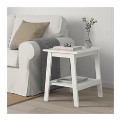 ЛУНАРП Придиванный столик, белый Ikea
