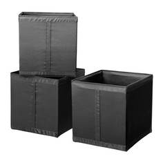 СКУББ Коробка, черный Ikea