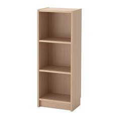 БИЛЛИ Стеллаж, дубовый шпон, беленый Ikea