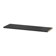 БИЛЛИ Полка дополнительная, черно-коричневый Ikea