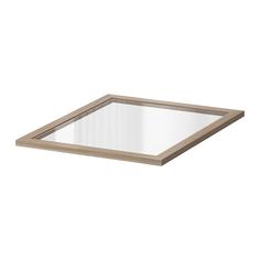 КОМПЛИМЕНТ Полка стеклянная, под беленый дуб Ikea