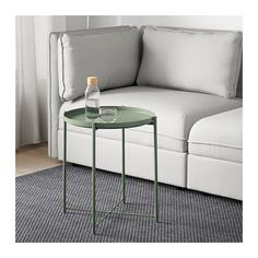ГЛАДОМ Стол сервировочный, темно-зеленый Ikea