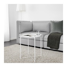 ГЛАДОМ Стол сервировочный, белый Ikea