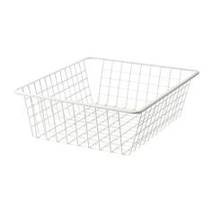 КОМПЛИМЕНТ Проволочн корзина с направляющими, белый Ikea