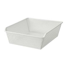 КОМПЛИМЕНТ Металлич. корзина с направляющими, белый Ikea