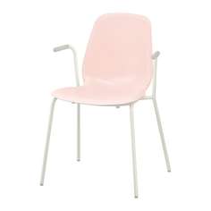 ЛЕЙФ-АРНЕ Легкое кресло, розовый, Дитмар белый Ikea