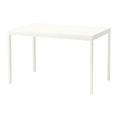 ВАНГСТА Раздвижной стол, белый Ikea