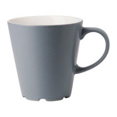 ДИНЕРА Кружка, серо-синий, белый Ikea
