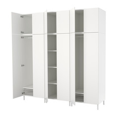 ОПХУС Гардероб, белый, Фоннес белый Ikea