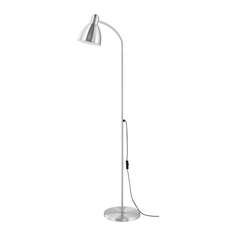 ЛЕРСТА Светильник напольн/для чтения, алюминий Ikea