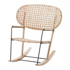 ГРЁНАДАЛЬ Кресло-качалка, серый, естественный Ikea