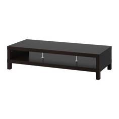 ЛАКК Тумба под ТВ, черно-коричневый Ikea