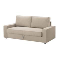 ВИЛАСУНД 3-местный диван-кровать, Хилларед бежевый Ikea