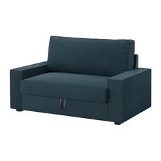 ВИЛАСУНД 2-местный диван-кровать, Хилларед темно-синий Ikea