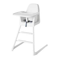 ЛАНГУР Детский/высокий стул+столешницей, белый Ikea