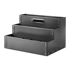 ФЬЕЛЛА Подставка д/канцелярских принадлежн, темно-серый Ikea