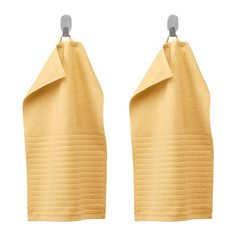 ВОГШЁН Полотенце, светло-желтый Ikea