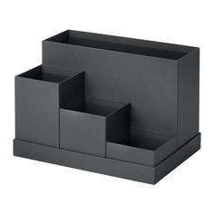 ТЬЕНА Подставка д/канцелярских принадлежн, черный Ikea