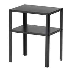 КНАРРЕВИК Тумба прикроватная, черный Ikea