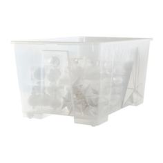 САМЛА Контейнер, прозрачный Ikea