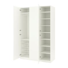 ПАКС Гардероб, белый, Форсанд белый Ikea