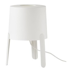 ТВЭРС Лампа настольная, белый Ikea