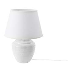 РИККАРУМ Лампа настольная, белый Ikea