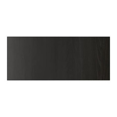 ЛАППВИКЕН Фронтальная панель ящика, черно-коричневый Ikea
