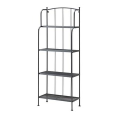 ЛЭККЭ Стеллаж, д/сада, серый Ikea