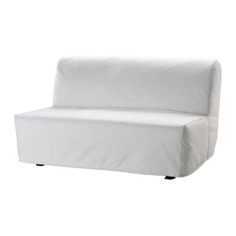 ЛИКСЕЛЕ ЛЁВОС 2-местный диван-кровать, Ранста белый Ikea
