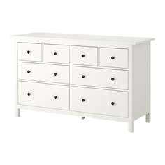 ХЕМНЭС Комод с 8 ящиками, белый Ikea