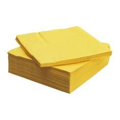 ФАНТАСТИСК Салфетка бумажная, желтый Ikea