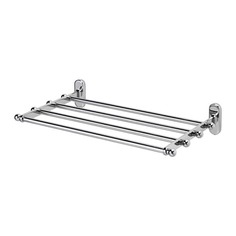 ВОКСНАН Навесн полка со штангой д/полотенца, под хром Ikea