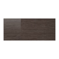 СЕЛЬСВИКЕН Фронтальная панель ящика, глянцевый с рисунком коричневый Ikea