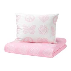 ВЭНСКАПЛИГ Пододеяльник и 1 наволочка, розовый Ikea