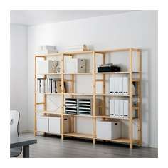 ИВАР 3 секции/полки, сосна Ikea