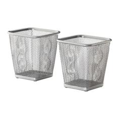ДОКУМЕНТ Стакан для ручек, серебристый Ikea