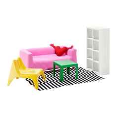 ХУСЕТ Кукольная мебель,гостиная Ikea