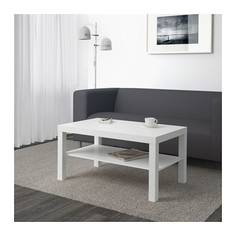 ЛАКК Журнальный стол, белый Ikea