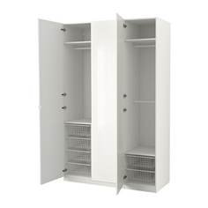 ПАКС Гардероб, белый, Фардаль Викедаль Ikea